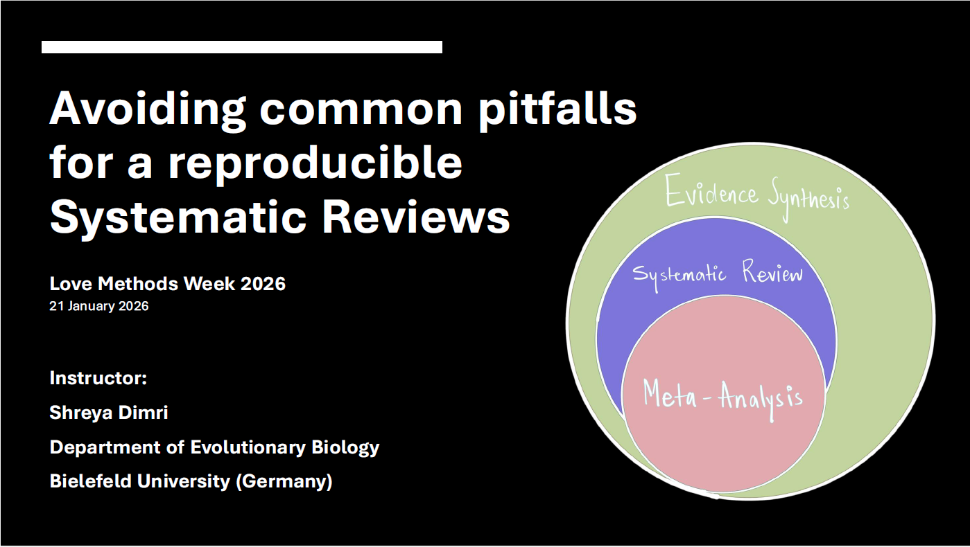 Systematic Reviews - Common Pitfalls and Best Practices