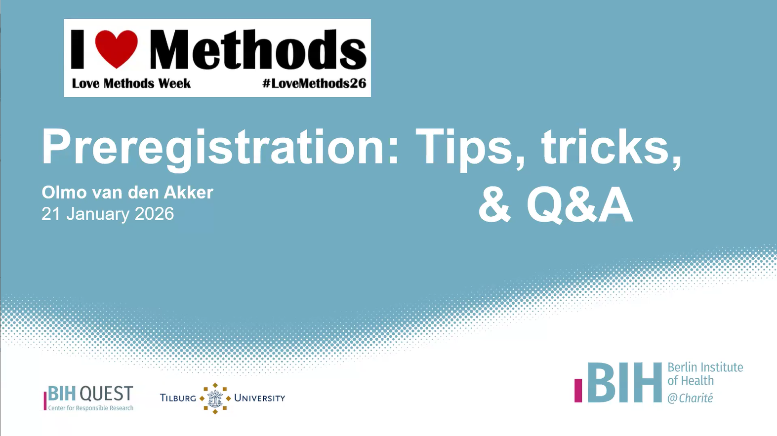 Preregistration: Tips Tricks